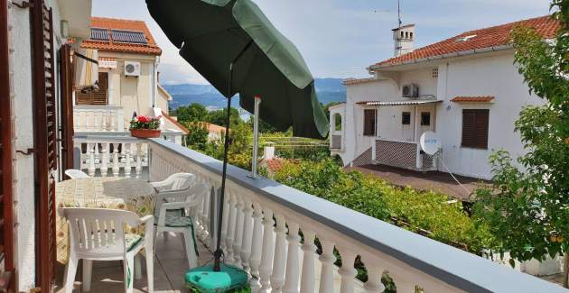 Appartamento Bijelic A4 – balcone