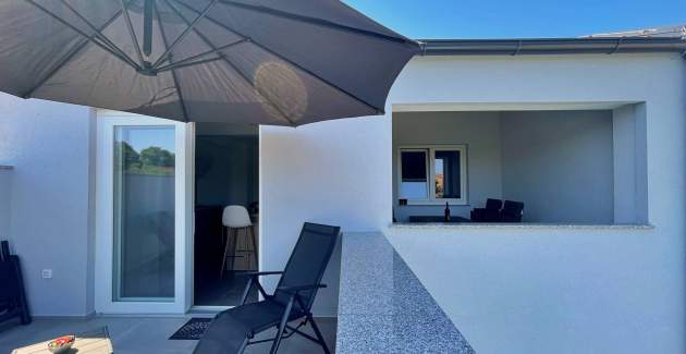 Luksuzni apartman Bonum 1 –  Pogled more i balkon