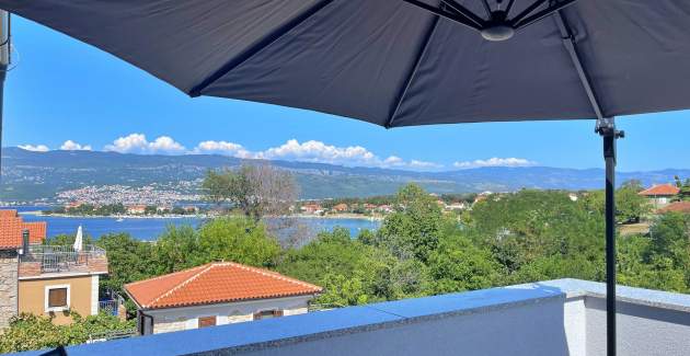 Luksuzni apartman Bonum 1 –  Pogled more i balkon