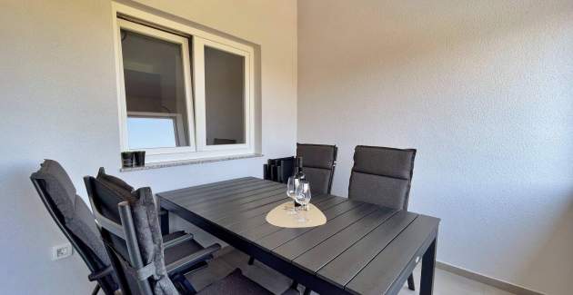 Luksuzni apartman Bonum 1 –  Pogled more i balkon