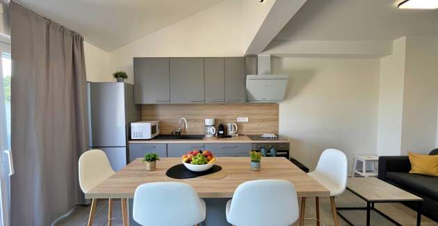 Luksuzni apartman Bonum 1 –  Pogled more i balkon