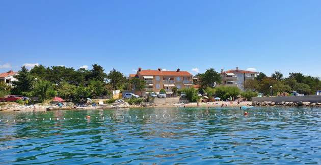 Appartamento Tiha Lili 4 – 10 m dalla spiaggia, vista mare