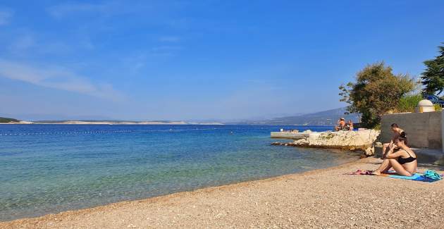 Appartamento Tiha Lili 2 – 10 m dalla spiaggia, vista mare