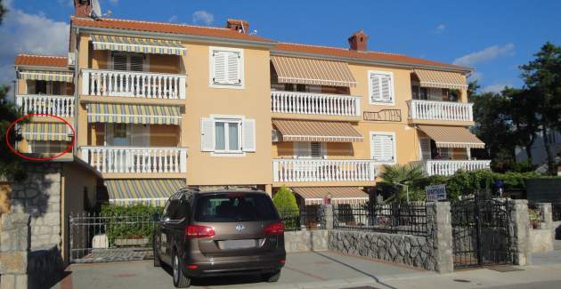 Appartamento Tiha Lili 2 – 10 m dalla spiaggia, vista mare