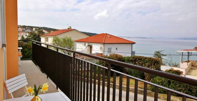 Appartamento Ivo 1 – Vista mare e balcone