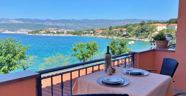 Appartamento Koraljka 1 – Vista mar