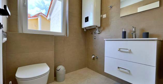 Apartman Punta Šilo A10 – bazen i pogled more