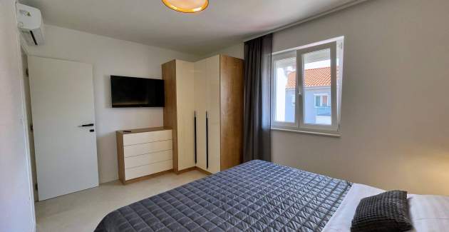 Apartman Punta Šilo A10 – bazen i pogled more