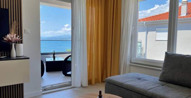 Apartman Punta Šilo A10 – bazen i pogled more