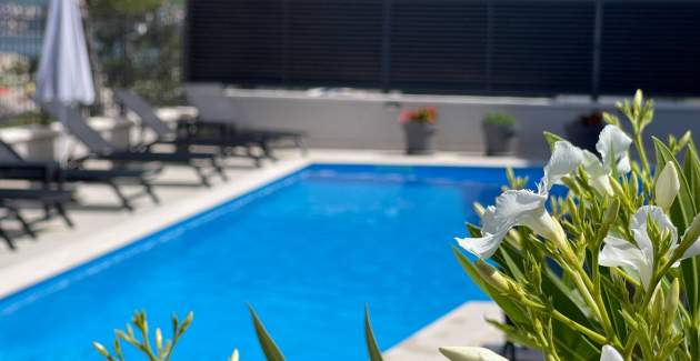 Apartman Punta Šilo A9 – bazen i pogled more