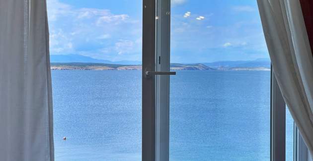 Apartman Punta Šilo A9 – bazen i pogled more