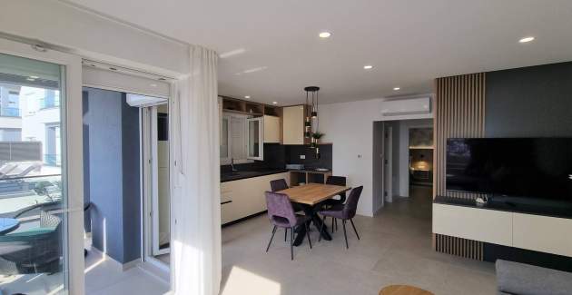 Apartman Punta Šilo A1 – bazen i pogled more