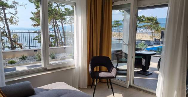 Apartman Punta Šilo A1 – bazen i pogled more