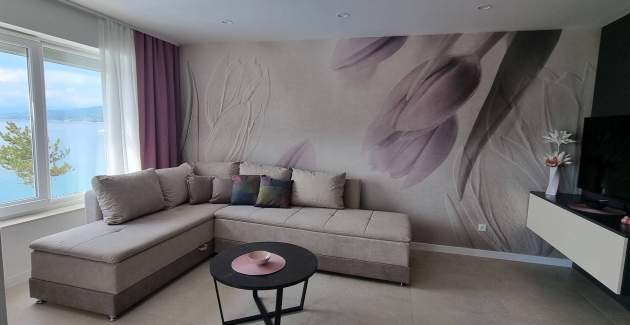 Apartman Punta Šilo B5 – bazen i pogled more