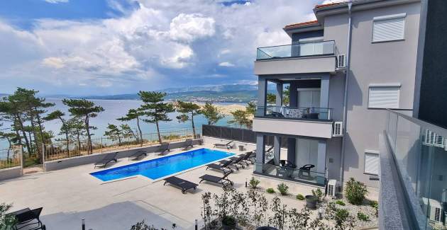 Apartman Punta Šilo A7 – bazen i pogled more