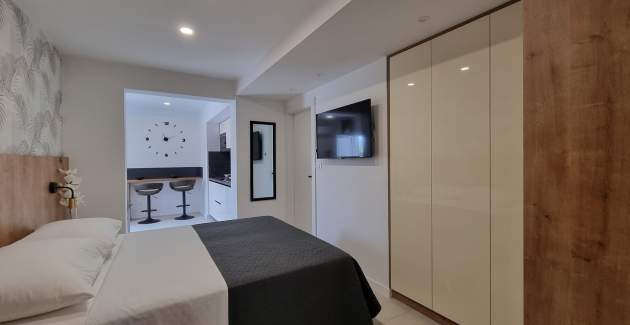 Studio apartman Punta Šilo A3 – bazen i pogled more