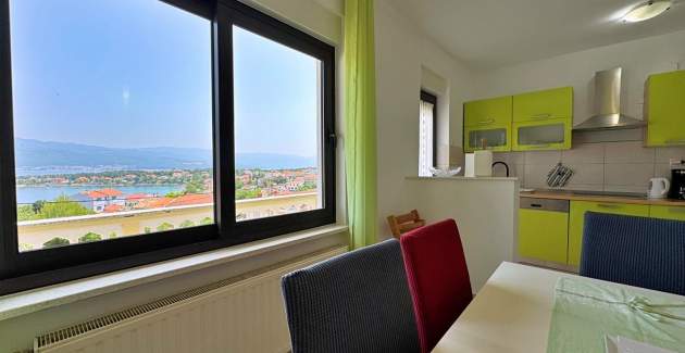 Appartamento Rozi – vista mare e balcone
