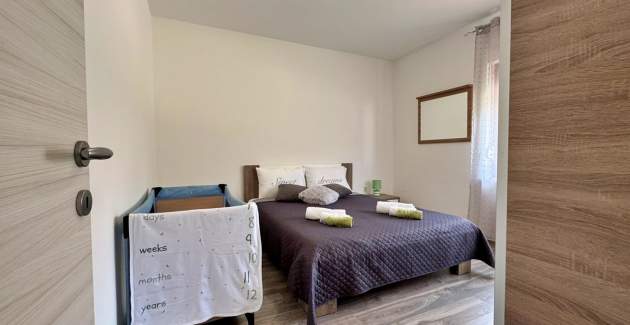 Appartamento Rozi – vista mare e balcone