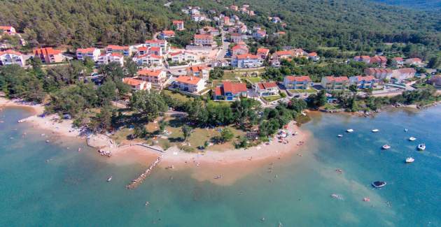 Appartamento Vodopija D – vicino alla spiaggia con fango