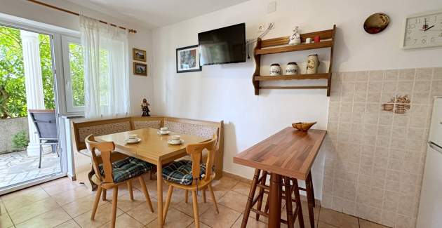 Appartamento Zlatica A2 – terrazza