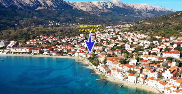 Appartamento Barbalic Beach n.4 – posizione centrale, vicino alla spiaggia