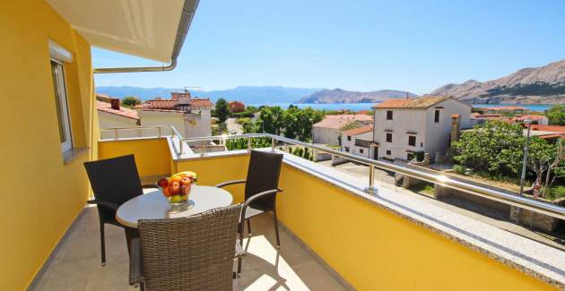 Appartamento Affascinante Brnić n.7 - con balcone e vista mare