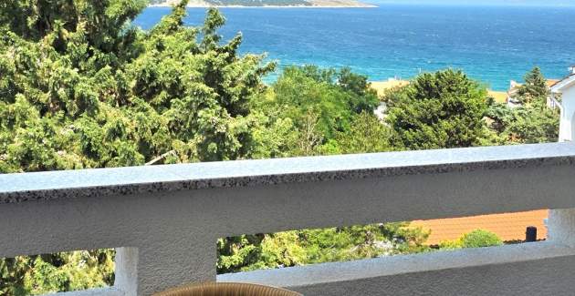 Apartment Brnić Nar. Meer - mit Meerblick, 350 m vom Strand entfernt