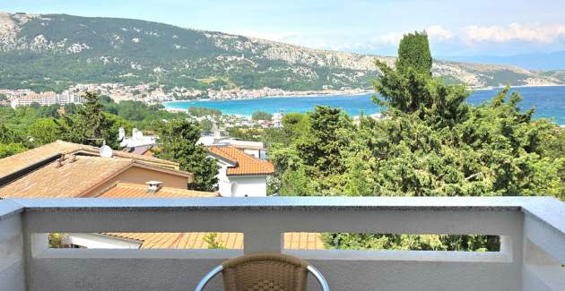 Apartment Brnić Nar. Meer - mit Meerblick, 350 m vom Strand entfernt