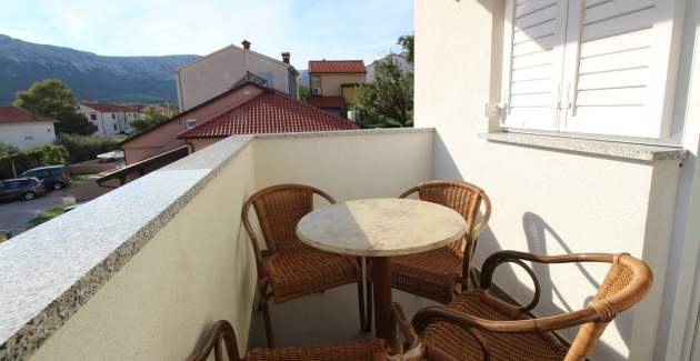 Appartamento Cugalj – con balcone, 1. piano, a 300 m dalla spiaggia