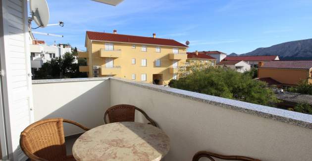 Appartamento Cugalj – con balcone, 1. piano, a 300 m dalla spiaggia