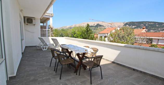 Appartamento Fantov No.3 – con grande Balcone, a 250 m dalla Spiaggia