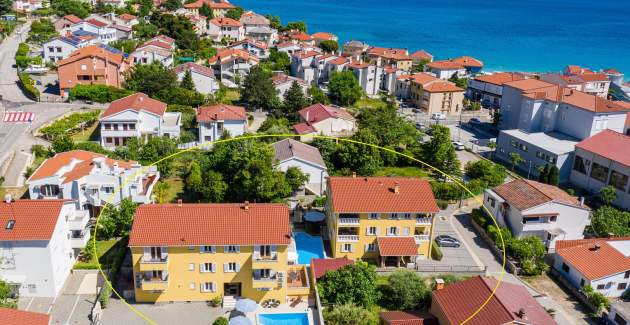 Appartamento Gorica 1 n.5 – con Piscina, a 200 m dalla Spiaggia