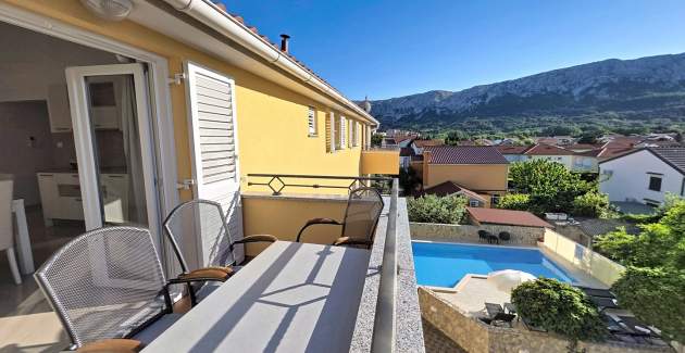 Apartment Gorica 2 Nr.8 – mit Balkon und Pool