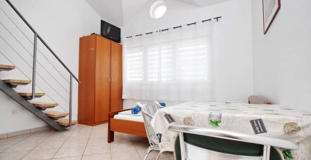 Monolocale Judik – vicino alla spiaggia, senza balcone