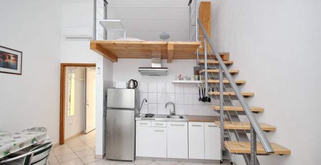 Monolocale Judik – vicino alla spiaggia, senza balcone