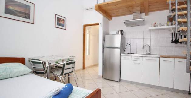 Monolocale Judik – vicino alla spiaggia, senza balcone