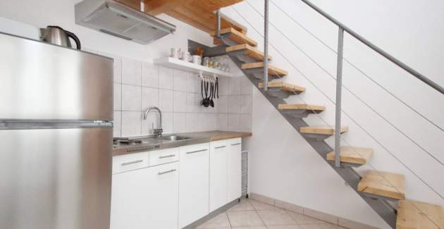Monolocale Judik – vicino alla spiaggia, senza balcone