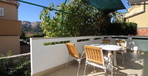 Apartman Kucar No.1 – s terasom, 350 m od plaže