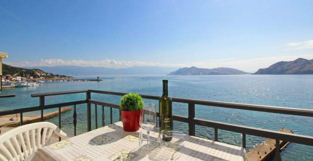 Monolocale Mihovil – vicino alla spiaggia, con vista mare