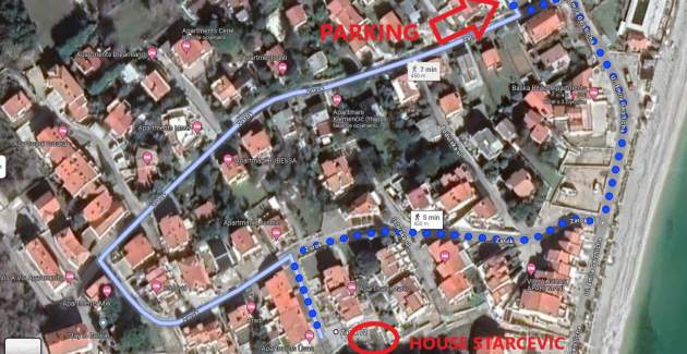 Appartamento Starčević-Filipović con cortile e barbecue, a 150 m dalla spiaggia