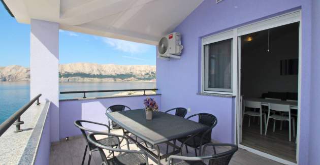 Apartment Lavanda No.1 - by the Sea, with Sea View