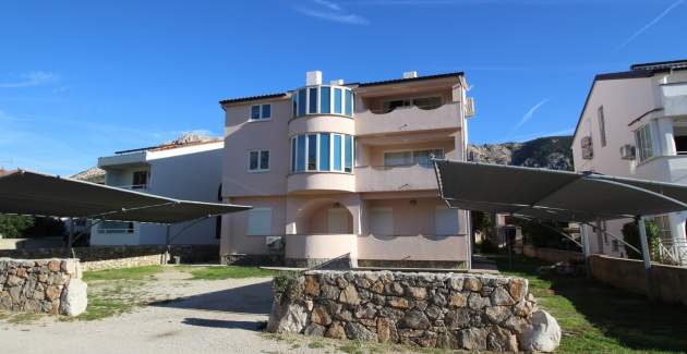 Studio Zic br. 1 - bez balkona, 350 m od plaže