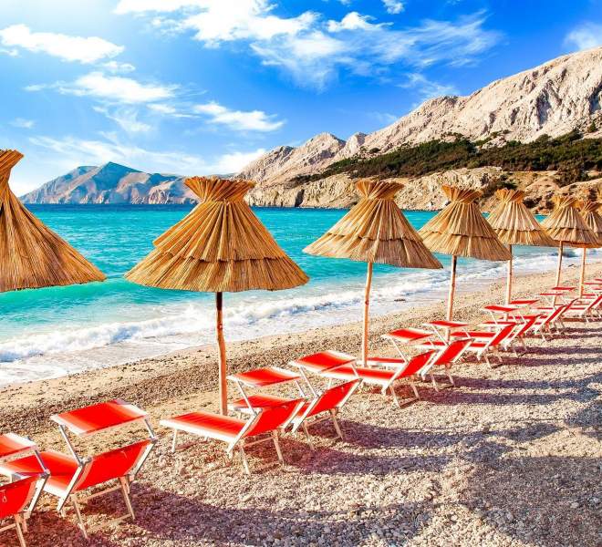 Nuotare e spiagge sull&rsquo;isola di Krk