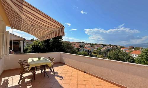 Apartman Dragica A4 – pogled more i balkon