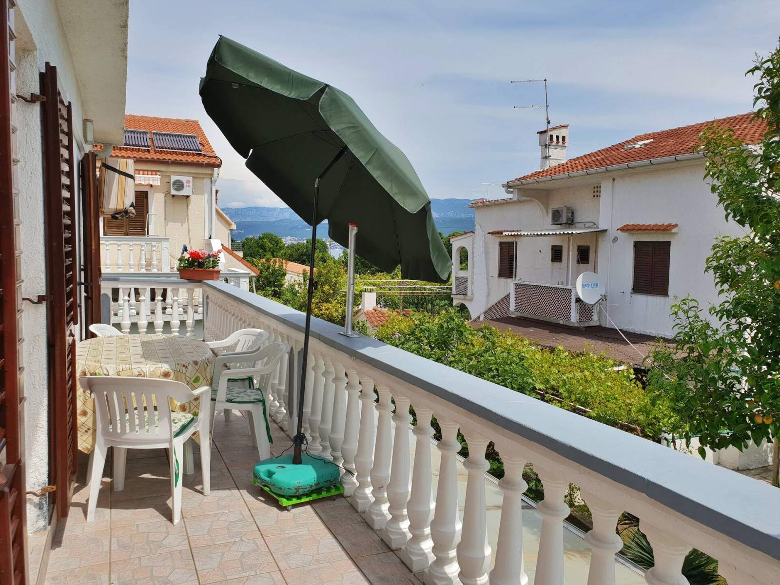 Appartamento Bijelic A4 – balcone