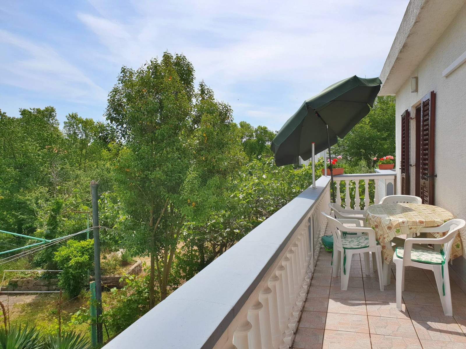 Appartamento Bijelic A4 – balcone