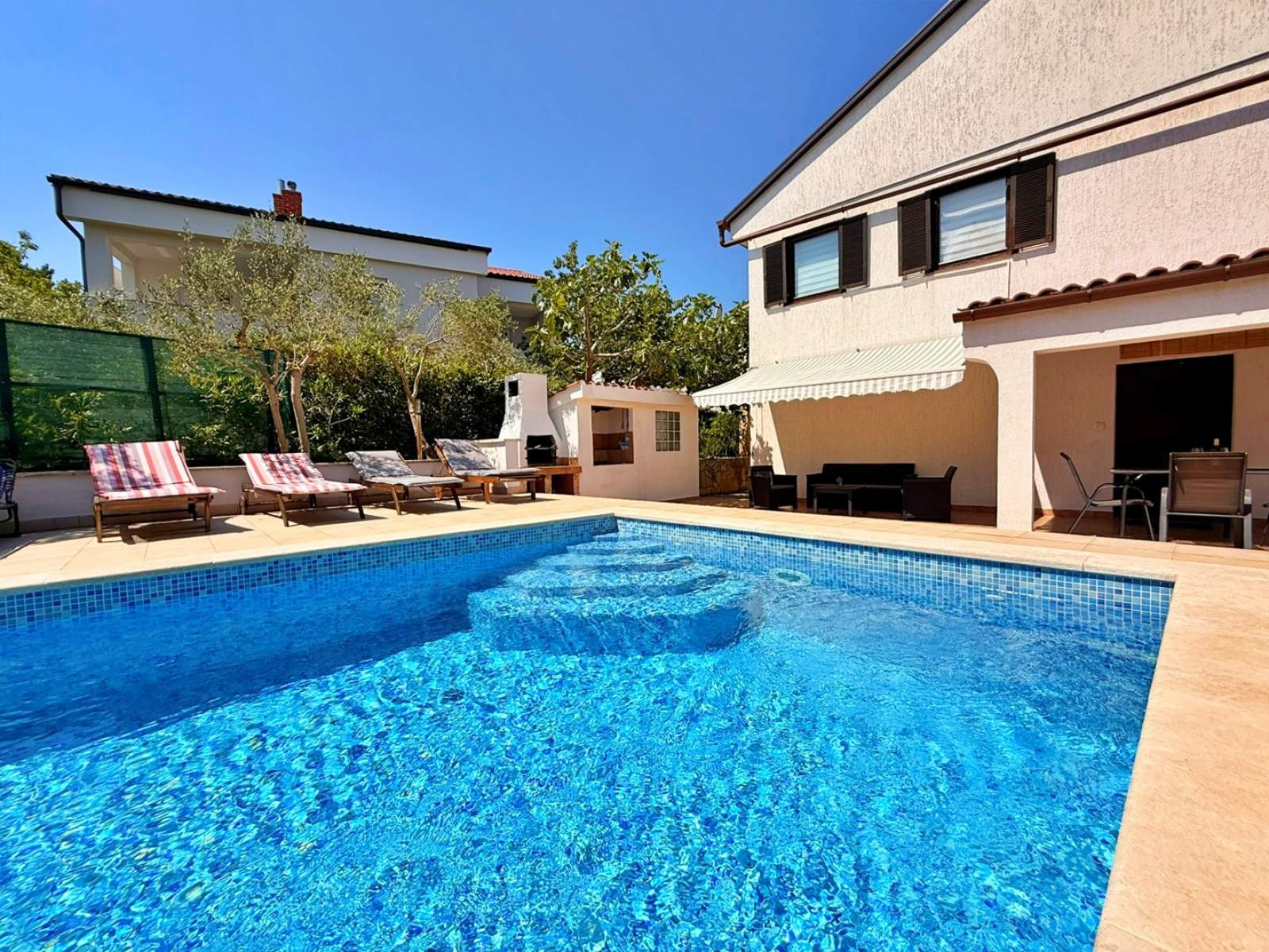 Apartment Zeljko A2 with Pool