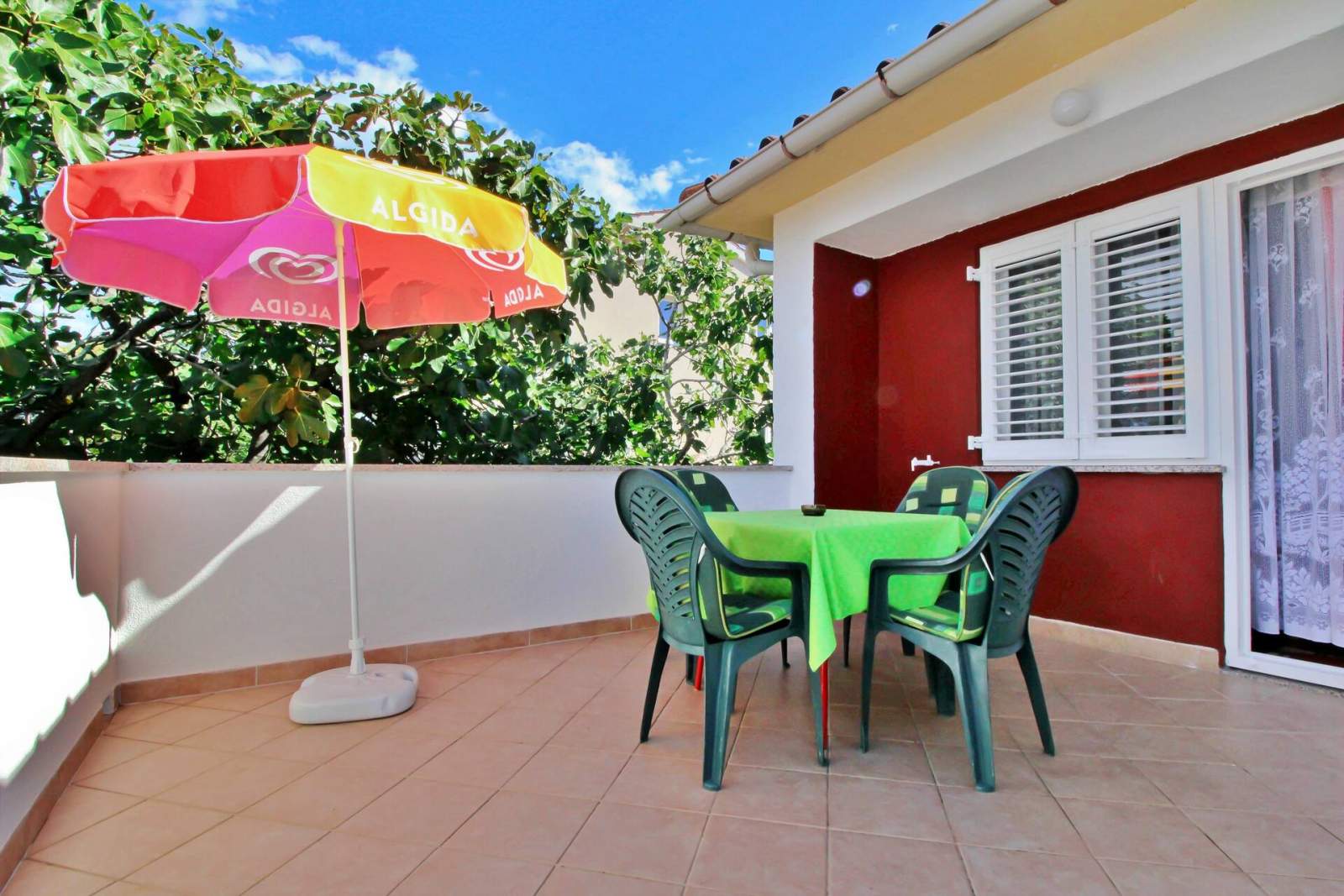 Appartamento Dragica A2 – Vista mare e balcone