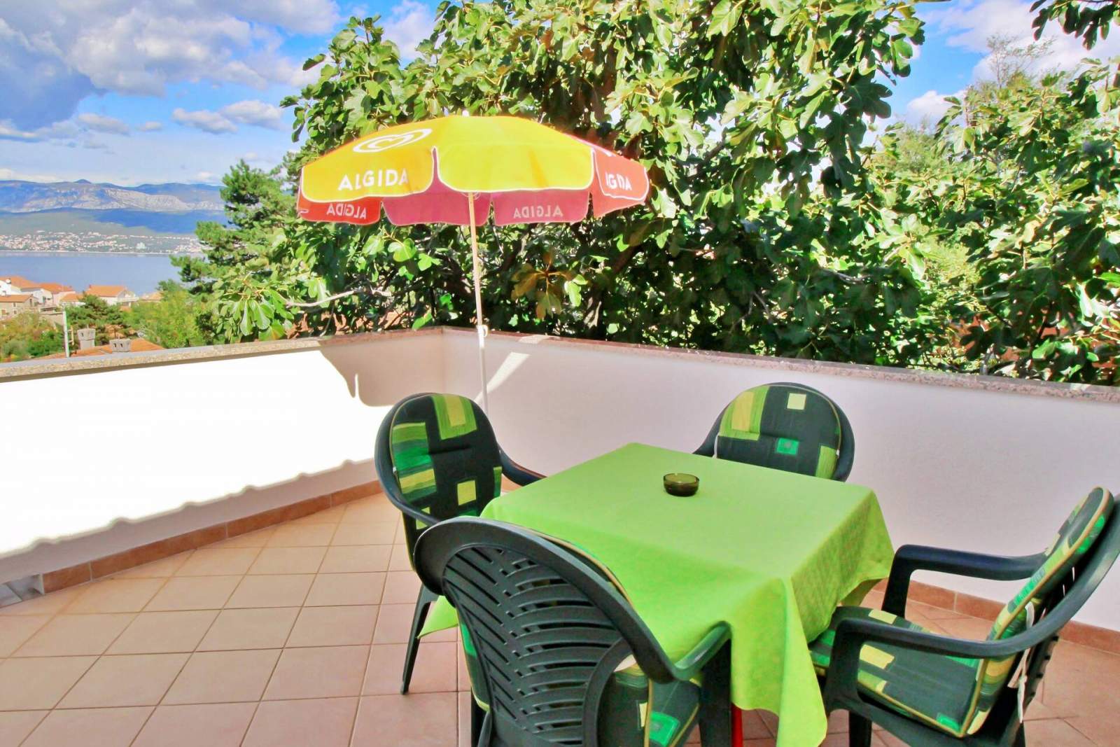 Appartamento Dragica A2 – Vista mare e balcone
