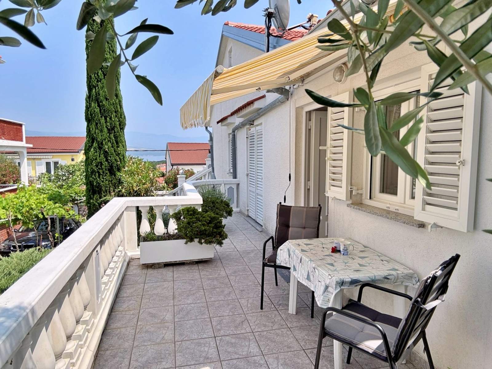 Appartamento Zlatica – balcone